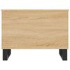 vidaXL Table basse Ch&ecirc;ne sonoma 60x44,5x45 cm Bois d'ing&eacute;nierie