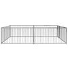 vidaXL Chenil d'ext&eacute;rieur pour chiens 200 x 400 x 100 cm