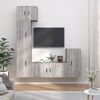 vidaXL Ensemble de meubles TV 5 pcs Sonoma gris Bois d'ing&eacute;nierie