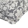 vidaXL Canapé pouf Gris clair Tissu Patchwork