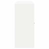 vidaXL Armoire de rangement Blanc 90 x 40 x 90 cm Acier