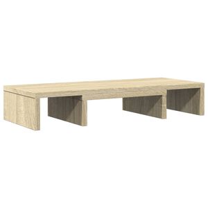 vidaXL Support de moniteur r&eacute;glable ch&ecirc;ne sonoma bois d'ing&eacute;nierie