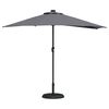 vidaXL Parasol de jardin Anthracite 294 x 150 x 224 cm