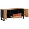vidaXL Meuble TV 105x33,5x46 cm bois d'acacia solide et d'ingénierie