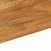 vidaXL Dessus de table 70x70x2,5 cm carr&eacute; bois massif manguier