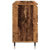 vidaXL Armoire de salle de bain vieux bois 80x33x60 cm bois ingénierie