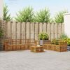 vidaXL Ensembles de canap&eacute;s 8 pcs Naturel Bois d'Acacia Massif