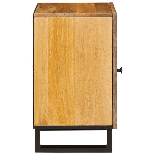 vidaXL Armoire de salle de bain avec &eacute;tag&egrave;re Marron 38 x 33 x 58 cm