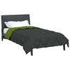 vidaXL Duvet d'&eacute;t&eacute; simple Vert et Anthracite 220 x 135 cm Microfibre