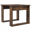vidaXL Ensemble de tables basses 2 pcs Ch&ecirc;ne fum&eacute; Bois d'ing&eacute;nierie