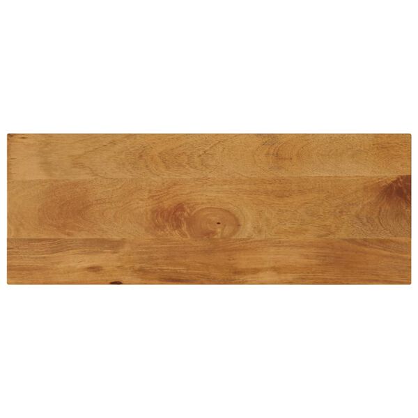 vidaXL Dessus de table 70x40x2,5 cm rectangulaire bois massif manguier