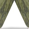 vidaXL Bâche de camping camouflage 306x306 cm imperméable