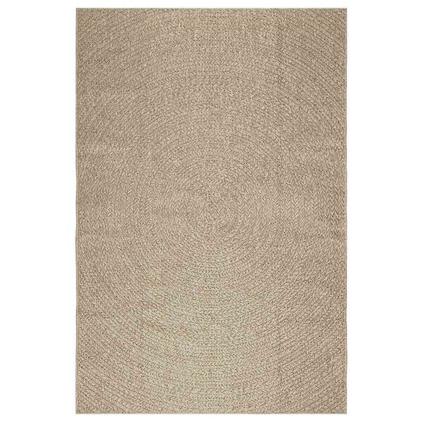 vidaXL Tapis ZIZUR beige 160x230 cm aspect de jute int&eacute;rieur ext&eacute;rieur