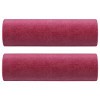 Paquet de coussins en coton fait main avec rembourrage 45x45 cm couleur  rose Kilim Vida XL - Habitium®