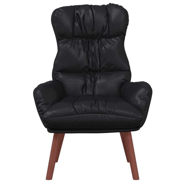 vidaXL fauteuil Noir 69 x 74 x 93 cm Simili cuir