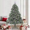 vidaXL Sapin de Noël artificiel avec 300 LED Vert 140 x 140 x 210 cm