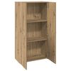vidaXL Cabinet de Bureau avec &eacute;tag&egrave;re Bois ancien 60 x 32 x 115 cm