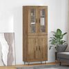 vidaXL Haut Armoire Ch&ecirc;ne artisanal 69,5 x 34 x 90 cm