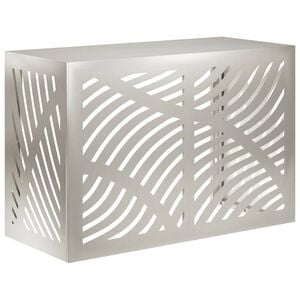 vidaXL Housse de climatiseur Argent&eacute; 90 x 40 x 60 cm Acier inoxydable