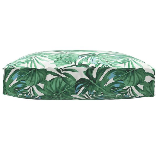 vidaXL Coussin Feuille Motif feuille 80 x 80 x 12 cm Tissu Oxford