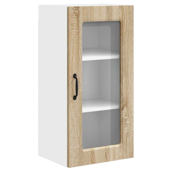 vidaXL Armoire de cuisine Kalmar Ch&ecirc;ne Sonoma 40 x 31 x 80 cm