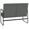 vidaXL Banc Gris fonc&eacute; 100x64x80 cm Tissu