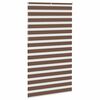 vidaXL Store z&egrave;bre marron 130x230cm largeur du tissu 125,9cm polyester