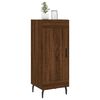 vidaXL Buffet Ch&ecirc;ne marron 34,5x34x90 cm Bois d'ing&eacute;nierie