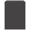 vidaXL Armoire murale pour garage Noir 90 x 33 x 35 cm