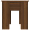 vidaXL Table basse Chêne marron 101x49x52 cm Bois d'ingénierie