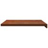 vidaXL Appui de fen&ecirc;tre Bois Brun 100 x 50 x 4,5 cm PVC