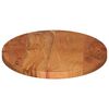 vidaXL Dessus de table 140x60x3,8 cm ovale bois massif d'acacia