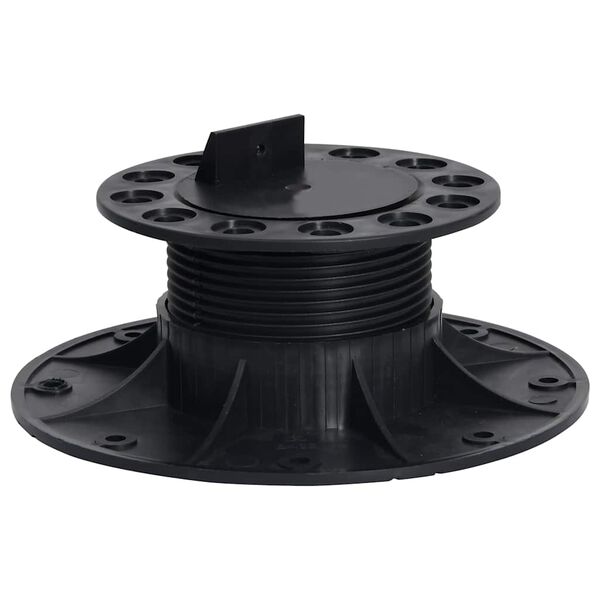 vidaXL Pieds de terrasse r&eacute;glables 10 pcs 60-88 mm