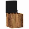 vidaXL Banc de rangement vieux bois 42x42x45 cm bois d'ing&eacute;nierie