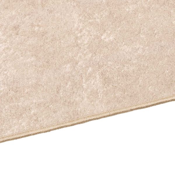 vidaXL Coureur de Tapis MARSA Cr&egrave;me 400 &times; 300 cm Polyester et PVC