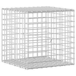 vidaXL Gabion avec fil de 5 mm et maille de 5x5 cm 50x50x50 cm