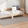 vidaXL Tapis de surface LUGO Cr&egrave;me et Taupe 230 x 160 cm Polyester