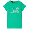 T-shirt pour enfants vert 128