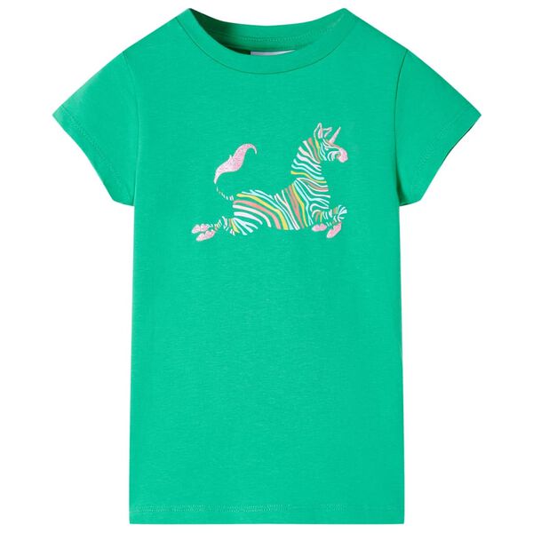 T-shirt pour enfants vert 128
