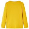T-shirt enfants &agrave; manches longues ocre 128