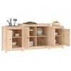 vidaXL Buffet 164x37x68 cm Bois massif Pin