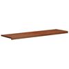 vidaXL Appui de fen&ecirc;tre Bois Brun 140 x 40 x 4,5 cm PVC