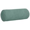 vidaXL Coussins d'accent 2 pcs Vert Mer &Oslash; 15 x 40 cm