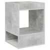 vidaXL Table d'appoint 2 pcs Gris b&eacute;ton 40 x 40 x 56 cm