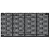 vidaXL Table de jardin anthracite 200x100x72 cm acier
