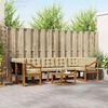 vidaXL Ensemble de canap&eacute;s d'ext&eacute;rieur 8 pcs Naturel et Beige