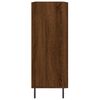 vidaXL Buffet ch&ecirc;ne marron 69,5x34x90 cm bois d'ing&eacute;nierie