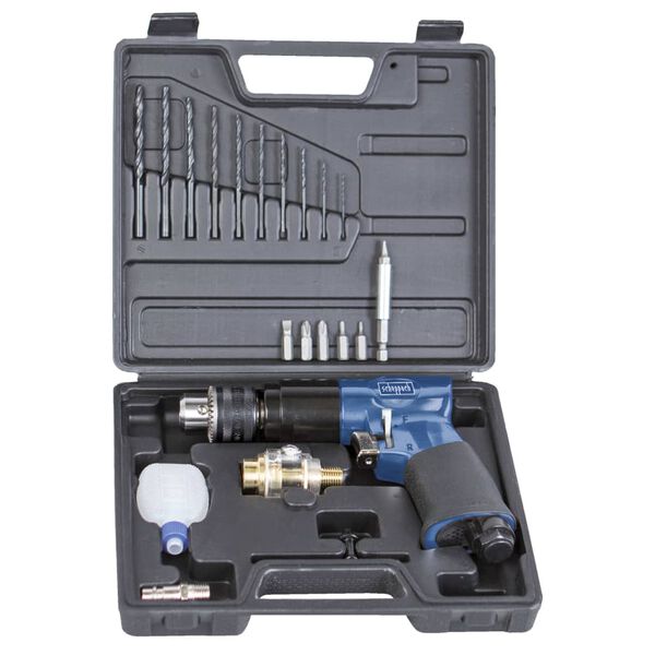 Scheppach Kit de perceuse &agrave; air r&eacute;versible 3/8"