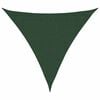 vidaXL Voile d'ombrage 160 g/m&sup2; Vert fonc&eacute; 3,6x3,6x3,6 m PEHD