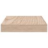 vidaXL &Eacute;tag&egrave;res flottantes 4 pcs 50x23,5x4 cm bois d'ing&eacute;nierie